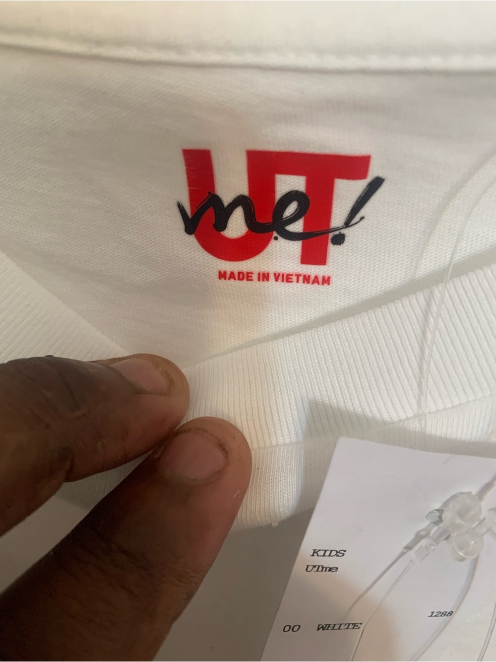 White Men's Graphic Tee